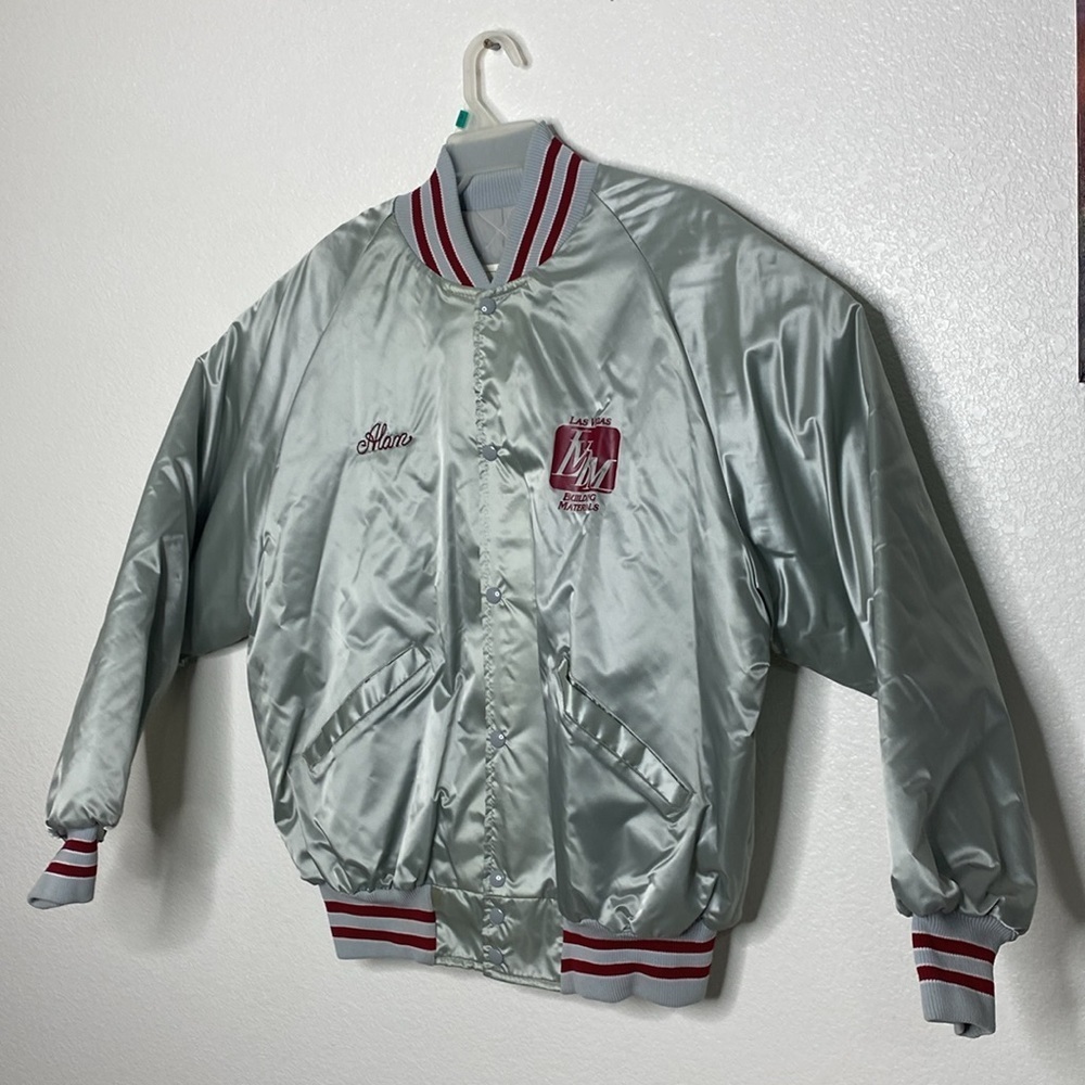 DeLong Men’s Vintage Nylon Bomber Jacket WPL 8936 NWOT